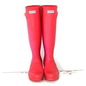 Hunter Boots Coral